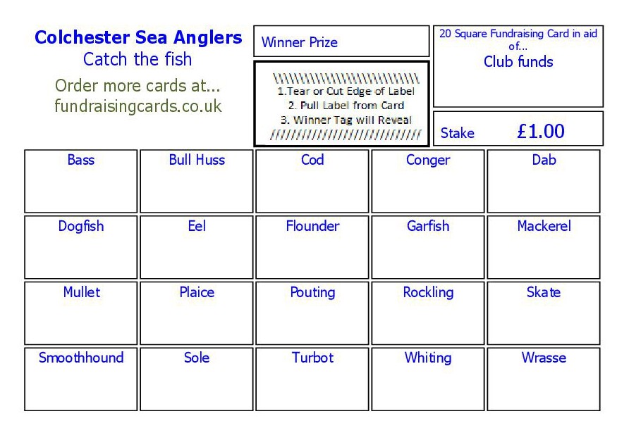 A6 `Personalised For You` Fundraising Scratch Cards / Raffle Ticket ...