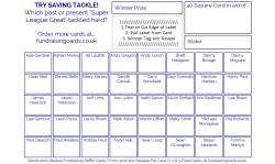 24 x Rugby League Fundraising Cards / Raffle Ticket / Scratchcards Value Pack